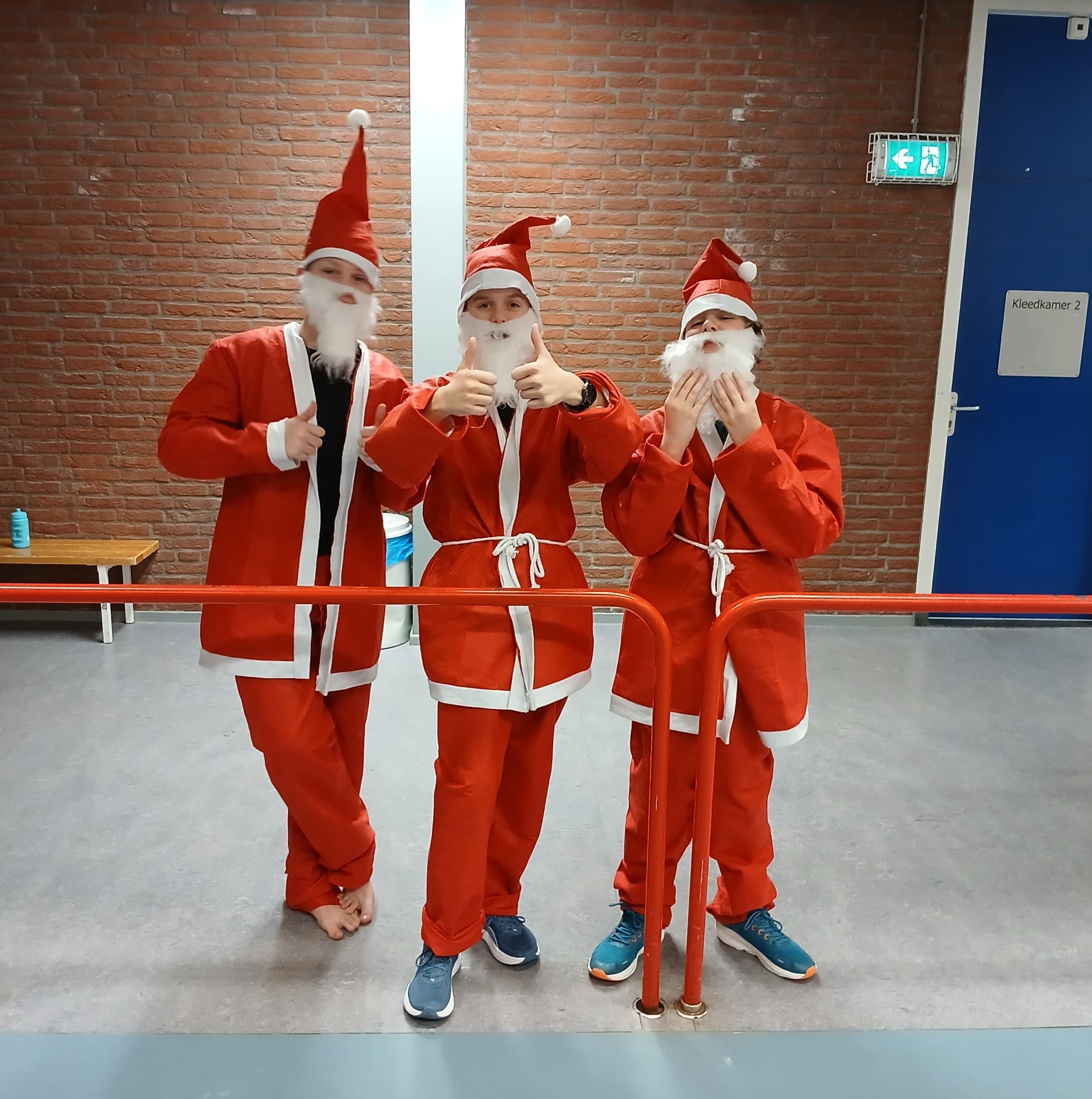 3 (freerun) kerstmannen 